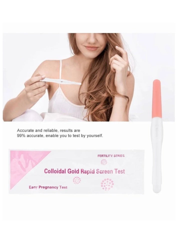 اختبار الحمل - اختبار HCG المنزلي اختبار الحمل المبكر قلم ، كشف الحمل الإناث 5Pack - Image 4